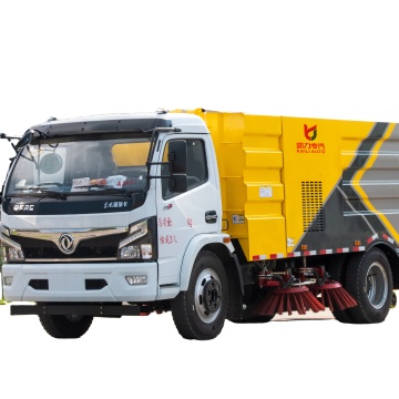 Customizable 4x2 Dongfeng 8 Cubic Meter Road Sweeper Vacuum Truck for City Sanitation in China