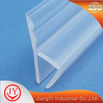 PVC frameless shower door seal
