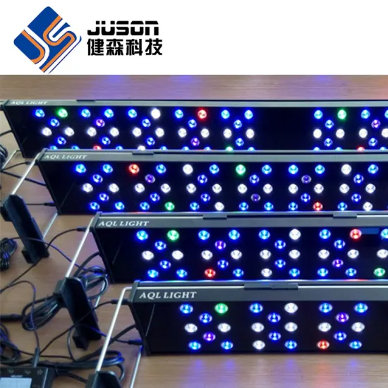 AQL Light 180W programmable sunrise/sunset intelligent bridgelux coral reef aquarium led lights for hard corals 60cm/24"