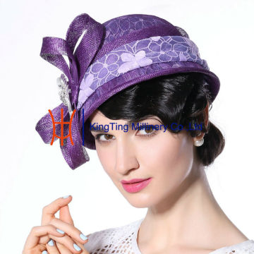 New Arriaval Purple philippine sinamay/sinamay base/sinamay fascinator hats