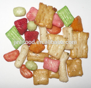 Asian snacks mix rice cracker snacks