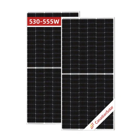 Tier 1 Canadian Solar Panels with PERC Half Cell Mono Technology: 530W to 555W for Commercial Solar Systems
