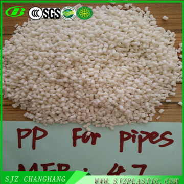 SGS Approved Recycled white color PP Granules for pipes/Tube