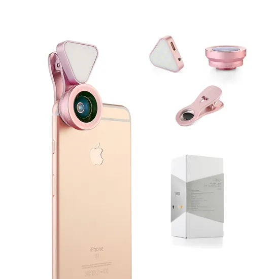 Portable Rechargeable Clip-on Selfie Fill Light - Lieqi