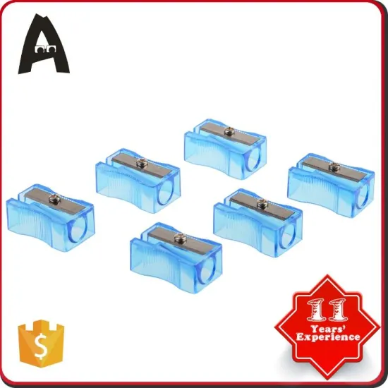 Wholesale cheap factory directly cosmetic plastic pencil sharpener