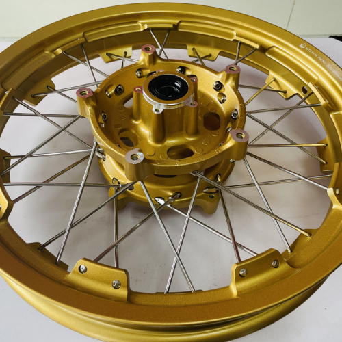 Motorcycle front and rear hubs