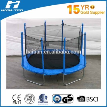 Simplified 10ft x 15ft Oval Trampolines with Enclosure