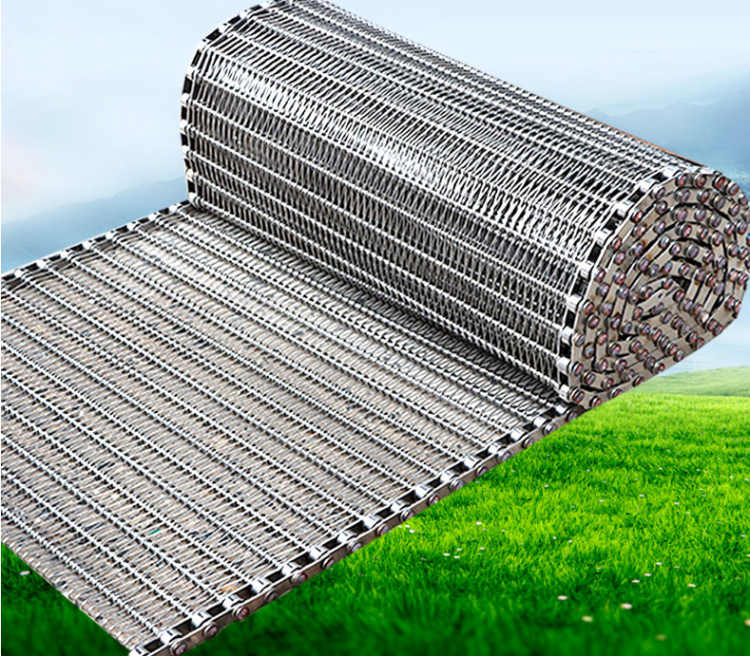 Stainless steel mesh conveyor belt