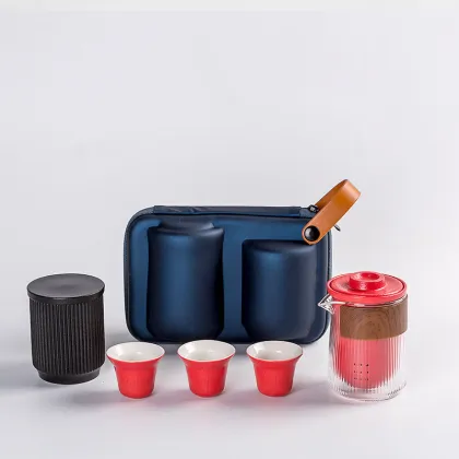 Portable Kung Fu Travel Tea Cup Set