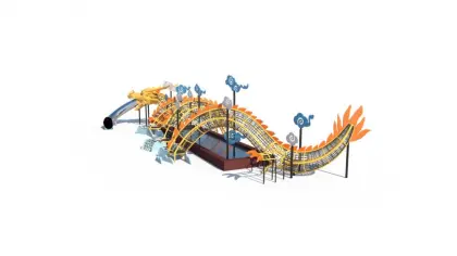 dragon climbing rope