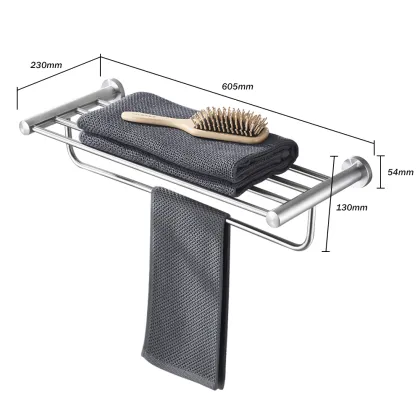 Towel Rack Bathroom Hardware Bathroom Hanging Rack