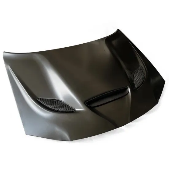 Modified Front Body Hellcat Style Aluminum Car Bonnet for 2011-2023 Chrysler 300 C