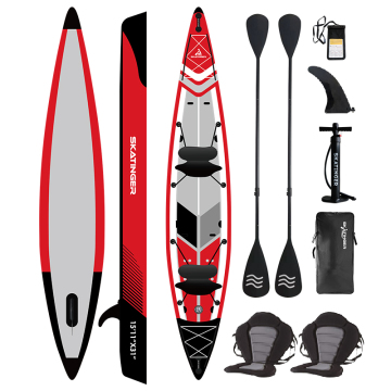 Hot Sale Inflatable PVC Fishing Kayak for 2 Persons