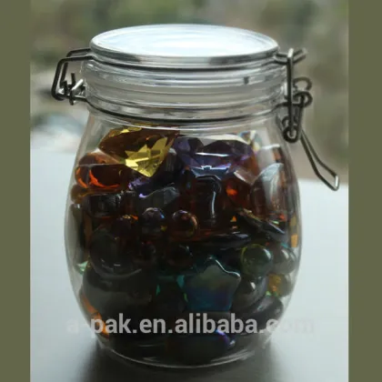 1000ml Round big PET Kilner Jar