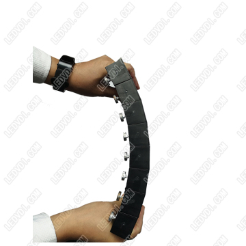 Pantalla LED flexible exterior PH3.81
