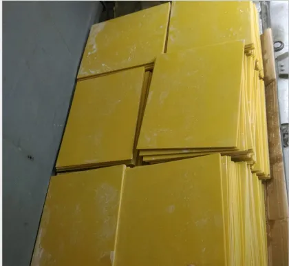 3240 Yellow Epoxy Glass Resin Plate Sheet