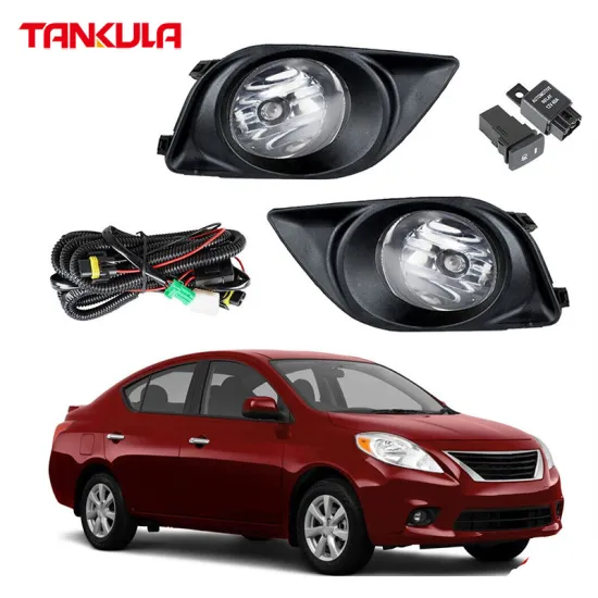 Tankula New Arrival Fog Light Frame Set for Nissan Versa/Sunny 2011-2013