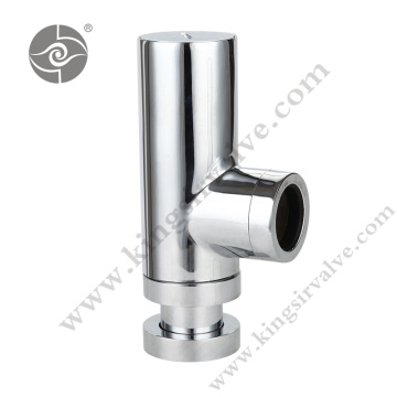 Chrome plated polished drains