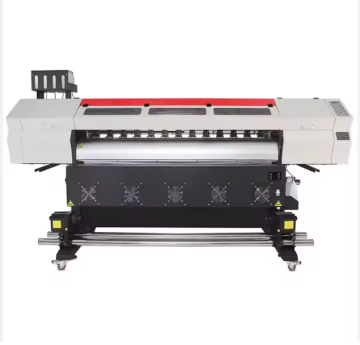 1.8m Four Color Solvent Printer for Direct to Polyester Fabric Inkjet Digital Printing