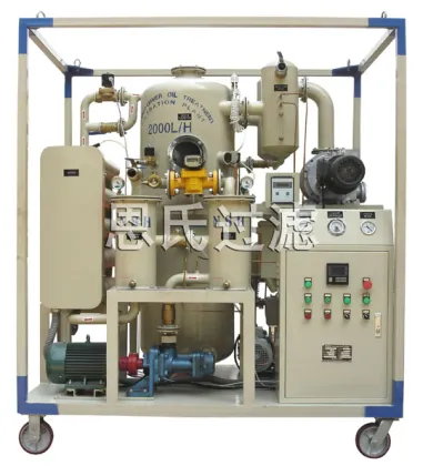 SINO-NSH VFD Transformer Oil purifier Plant