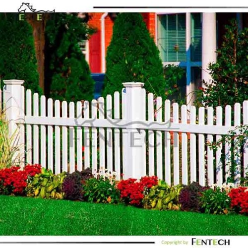 Easy To Install UV Resistance High Arch Picket Fence