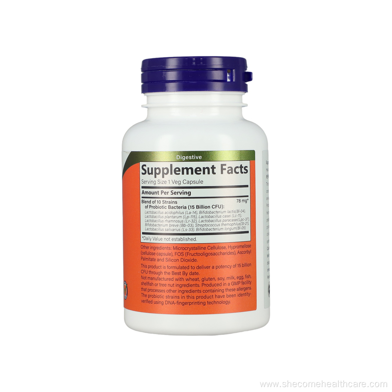 Probiotic 15 Billion with 10 Probiotic Strains capsules