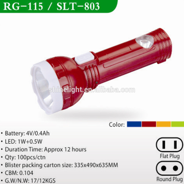 rechargeable flashlight led magnetic flashing lights led plastic torch