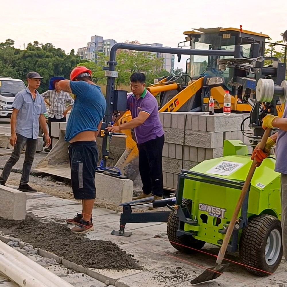 Attrezzatura per paver di pietra per batteria da 12 V