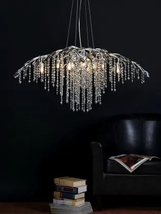 LEDER Beaded Unique Chandelier Lighting