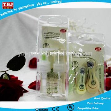 Customized underwear plastic packaging boxes/retail packaging plastic box