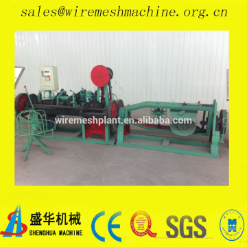Fence barbed steel wire machine
