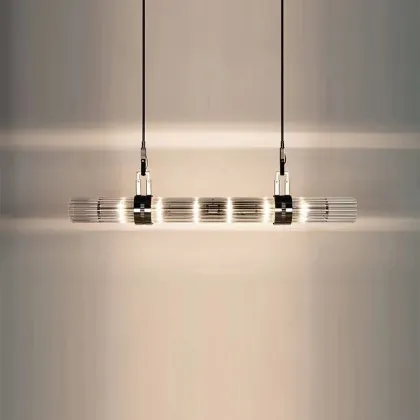 Modern Simple American Designer Chandelier for Living and Dining Rooms