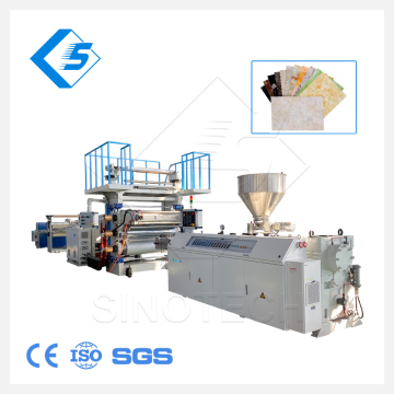PVC Artificial Marble Sheet Extrusion Machine & Plastic Marble Board Extruder