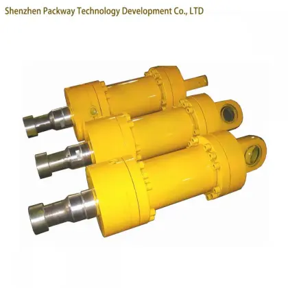 Double acting differential cylinder mentallurgical cylinder
