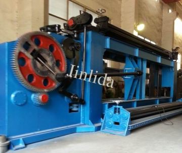 Automatic Three Twist Gabion Mesh Wire Netting Machine Width 4.3m Wire
