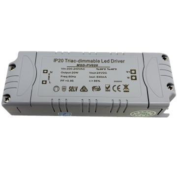 屋外LED照明用のトライアック調光器CV LED電源：12V、24V、12W、20W、30W、40W LEDドライバー