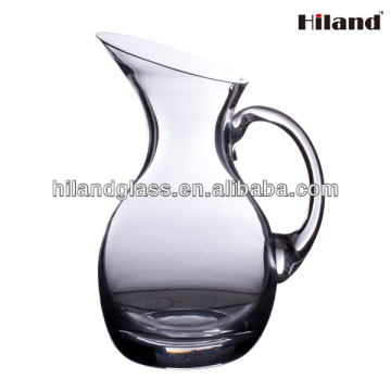 Hot sale promotional clear glass water pitcher