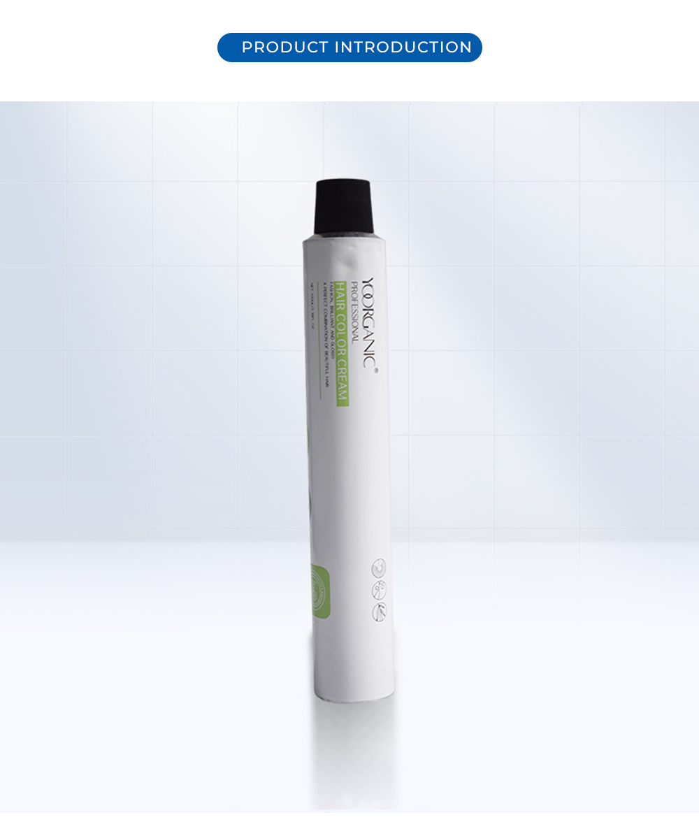 Sturdy Aluminum Tubes for Hair Dye Cream X