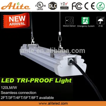 Shenzhen led triproof light2ft 1200mm vapor industrial lights