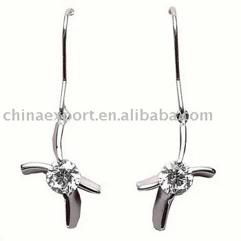 925 silver earrings  EJ-S001