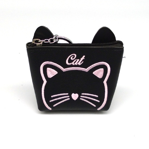 Coin Pouch Cartoon cat style PU cion purse Manufactory