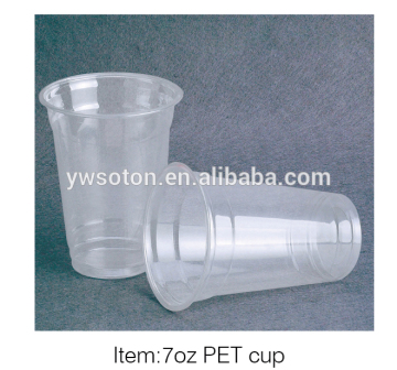 Clear PET cups & lids