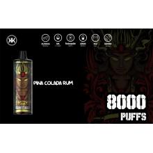 Оригинальный kk Energy 8000 Puffs Ondosable Vape Device