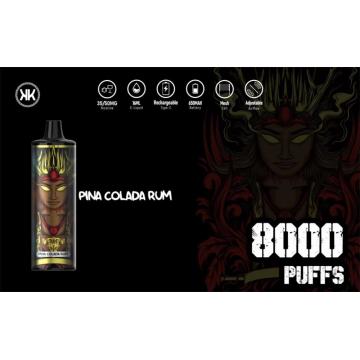 KK Năng lượng ban đầu 8000 thiết bị Vape dùng một lần