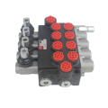 4 spools P40 hydraulic directional manual control valve