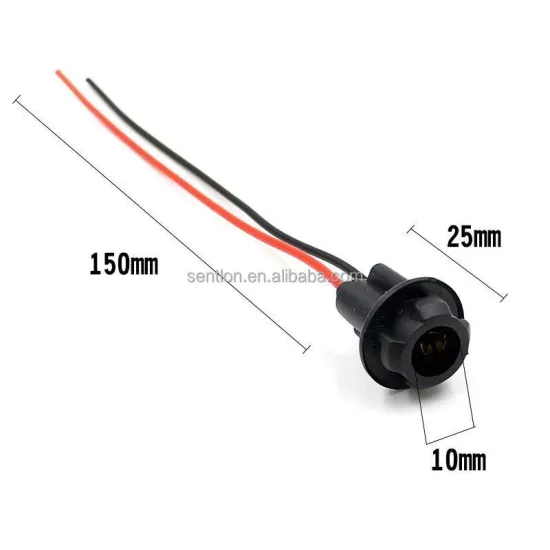 High Quality T10 5050 Car Socket LED Light Extension Connector