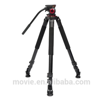 ASXMOV MTT703A Professional Video Camera Tripod W/Hydaulic Fluid Head
