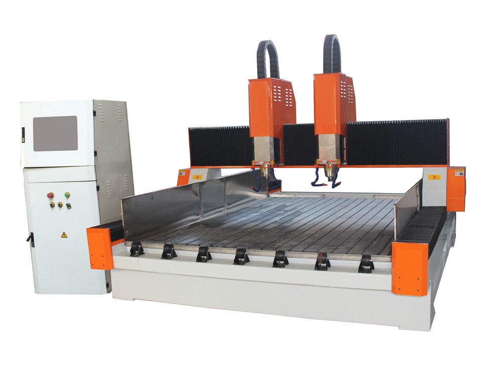 Máquina de enrutador CNC de tallado redondo y plano de mármol