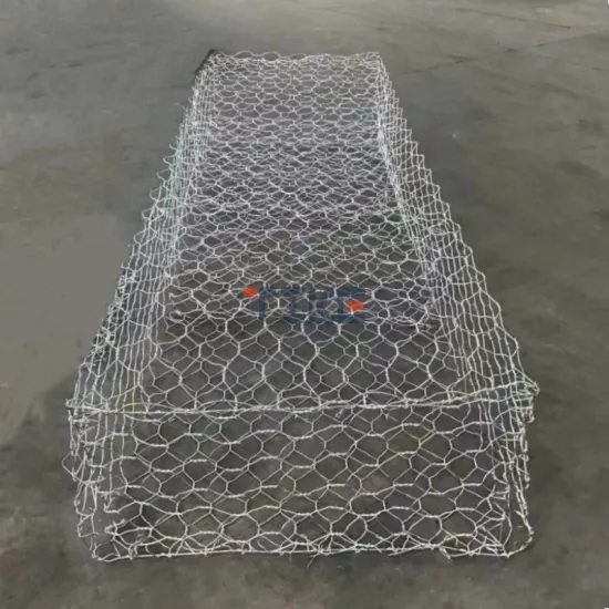 Galvanized 2x1x1m Gabion Boxes for Stone - 2.0-4.0mm