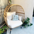 Outdoor Nordic Nest Rattan Lounge Chair